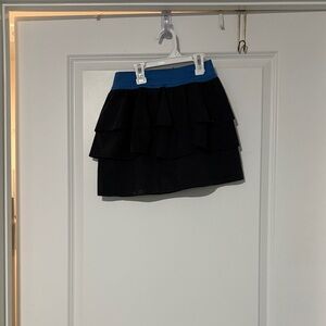 Stylish Black and Blue Layered Junior’s Skirt by Hollister-NWT